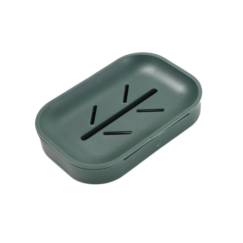 Bathroom Kitchen Accessories Soap Box with Lid Set of 4 Pcs 15*3 cm