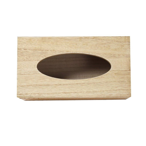 Premium Quality Rattan Design MDF Rectangular Tissue Box Napkin Holder 25*13*8 cm (Ctn Box 36 units)