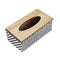 Premium Quality Rattan Design MDF Rectangular Tissue Box Napkin Holder 25*13*8 cm (Ctn Box 36 units)