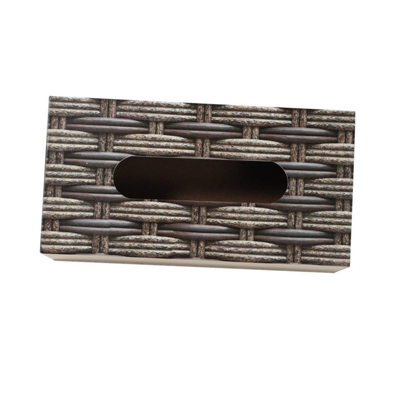 Premium Quality Abstract Design MDF Rectangular Tissue Box Napkin Holder 25*13*8 cm (Ctn Box 36 units)