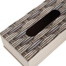 Premium Quality Abstract Design MDF Rectangular Tissue Box Napkin Holder 25*13*8 cm (Ctn Box 36 units)