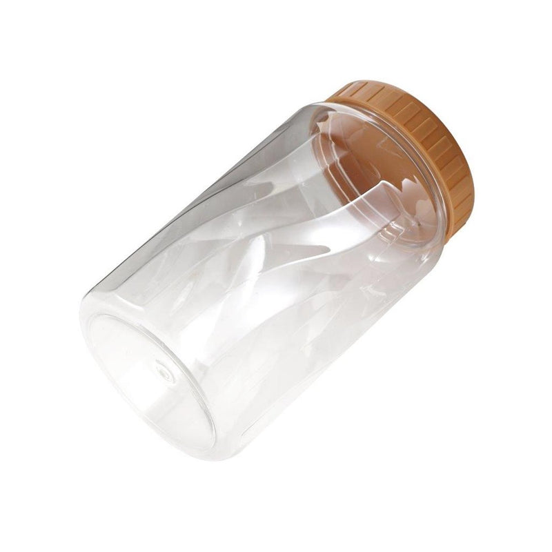 Multipurpose Plastic Airtight Food Container Fruits and Nuts Storage Jar Set of 3 pcs 12*19/9.5*17/7.5*14 cm