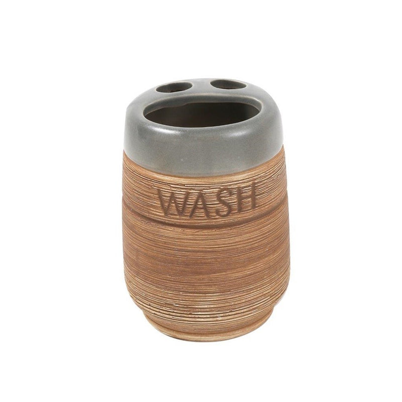 Ceramic Bathroom Accessories Soap Dispenser Toothbrush Holder 4 Pcs Set (Ctn Box 18 units)