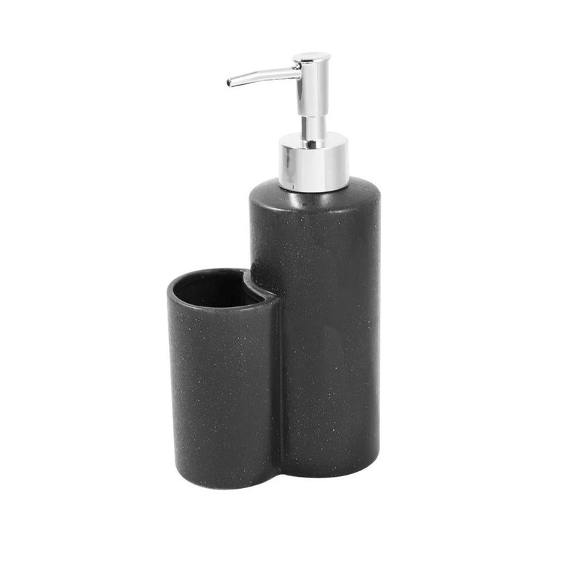 Ceramic Kitchen Soap Dispenser with Dishwashing Brush 10*5.5*21 cm (Ctn Box 36 units)