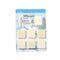 Plastic Maamoul Moon Cake Mould Pastry Mould 6 Stamps 15*6.5 cm
