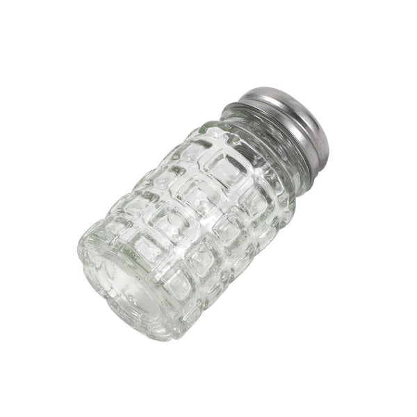 Mason Jar Style Glass Condiment Salt & Pepper Shaker Set of 2 Pcs 3.8*8.8 cm