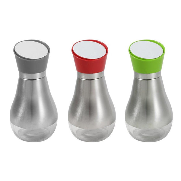 Metal and Glass Oil and Vinegar Bottle Oil Jar