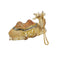 Sculpture Statue Resin Figurine Camel Skin Colour 15*7*9 cm