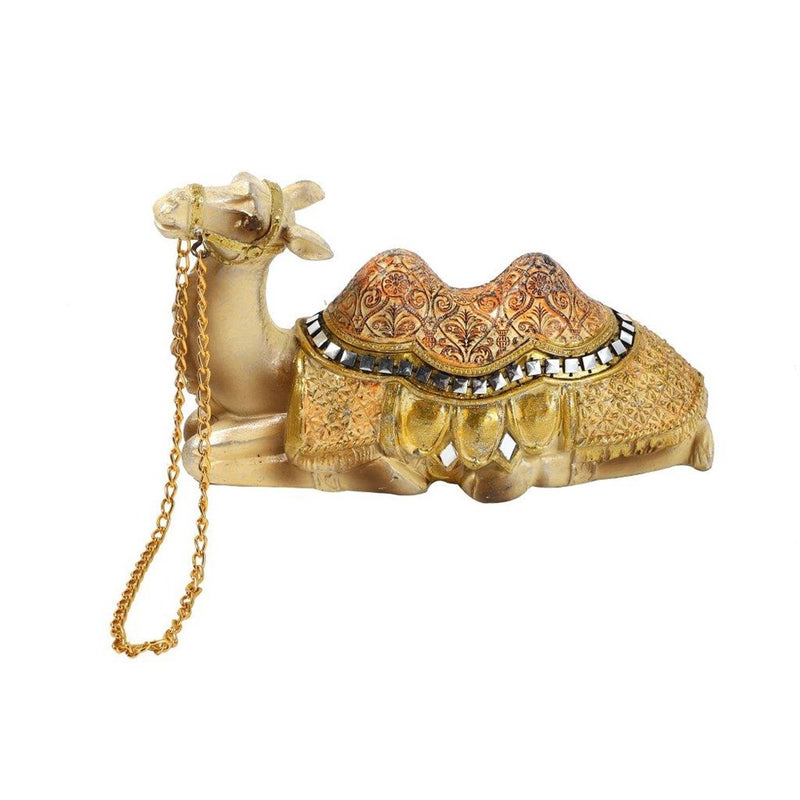 Sculpture Statue Resin Figurine Camel Skin Colour 15*7*9 cm