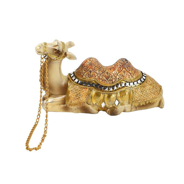 Sculpture Statue Resin Figurine Camel Skin Colour 15*7*9 cm