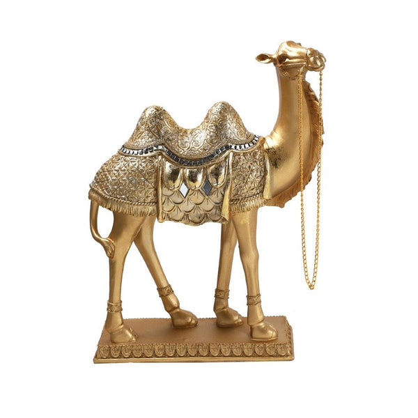 Sculpture Statue Resin Figurine Camel Skin Colour 15*6*19 cm