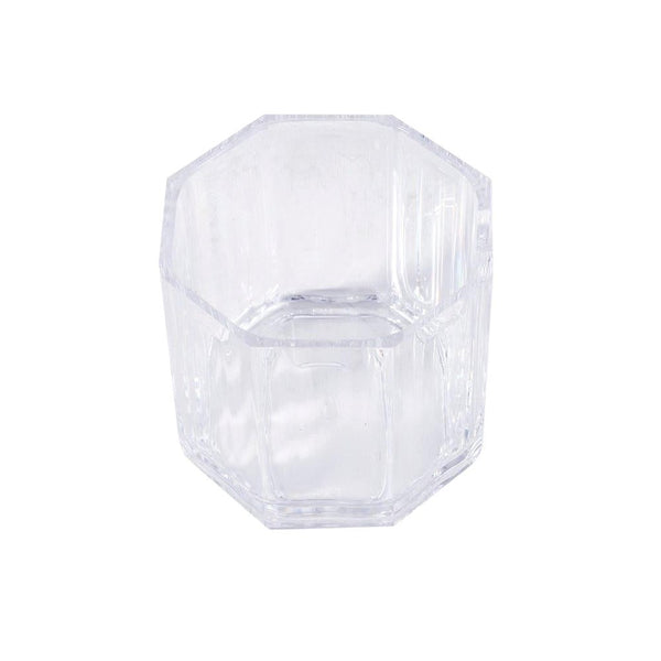 Acrylic Sugar and Cream Seasoning Container Jar Set with Spoon and Tray 23*9.9*13.5 cm