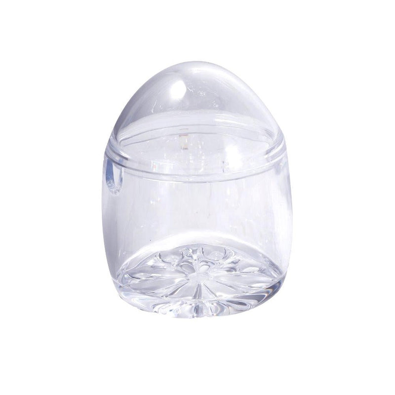 Acrylic Sugar and Cream Seasoning Container Jar Set with Spoon and Tray 23*9.9*13.5 cm