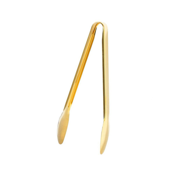 Stainless Steel Gold Kitchen Tongs Buffet Tongs 23 cm 86 g