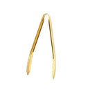 Stainless Steel Gold Kitchen Tongs Buffet Tongs 23 cm 82 g