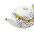 Ceramic Tea Pot Coffee Serving Kettle Abstract Pattern 17*13*11.5 cm (Ctn Box 24 units)