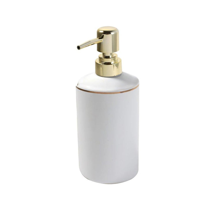 Ceramic Bathroom Accessories Soap Dispenser Toothbrush Holder 4 Pcs Set 7*19.5/7*11.5/11*5.5*11/14*10*3.5 cm (Ctn Box 18 units)