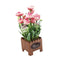 Realistic Touch Artificial Rose Flower Deco Artistic Pot 28 cm