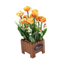 Realistic Touch Artificial Rose Flower Deco Artistic Pot 28 cm