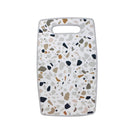 Kitchen Essential Mosaic Print Plastic Non Slip Chopping Board 24.5*15.5*1.1 cm