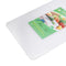 Kitchen Essential Clear White Plastic Non Slip Chopping Board 34*23*0.6 cm