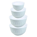 Plastic Multipurpose Airtight Mixing Bowls Salad Bowls Set of 4 Pcs (Ctn Box 12 units)