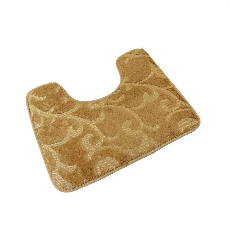 Multi-color Non Slip Water Absorbent Bath Mat Set of 2 Pcs 50*80/50*40 cm