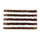 Zebra Pattern Non Slip Water Absorbent Bath Mat 50*80 cm