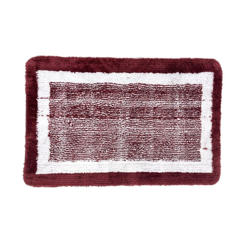 Abstract Pattern Non Slip Water Absorbent Bath Mat 50*80 cm