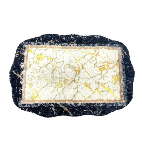 Abstract Multi Design Non Slip Water Absorbent Bath Mat 60*90 cm