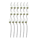 Realistic Touch Dried Leaf Artificial Flower Stems Garland Set of 5 For Vase Centrepiece Wedding Party 1.55 Meter (Ctn Box 100 units)