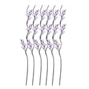 Realistic Touch Dried Leaf Artificial Flower Stems Garland Set of 5 For Vase Centrepiece Wedding Party 1.55 Meter (Ctn Box 120 units)