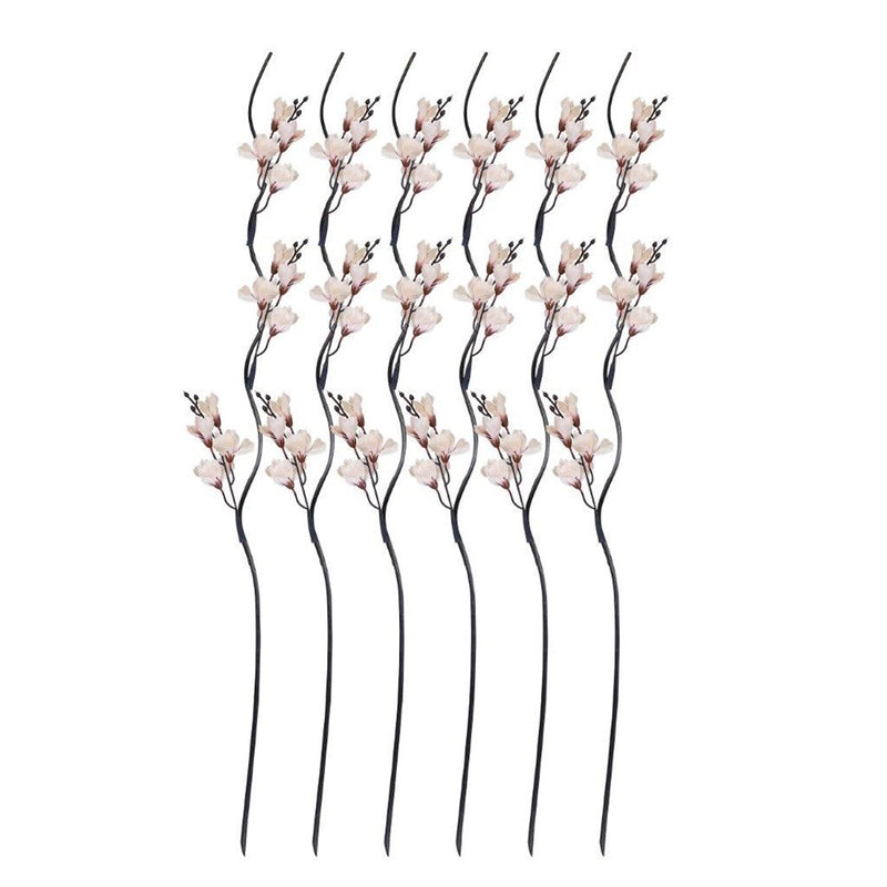 Realistic Touch Dried Leaf Artificial Flower Stems Garland Set of 5 For Vase Centrepiece Wedding Party 1.55 Meter (Ctn Box 120 units)