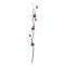 Realistic Touch Pink Rose Artificial Flower Stems Garland Set of 5 For Vase Centrepiece Wedding Party 1.55 Meter (Ctn Box 120 units)