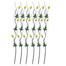 Realistic Touch Pink Rose Artificial Flower Stems Garland Set of 5 For Vase Centrepiece Wedding Party 1.55 Meter (Ctn Box 120 units)