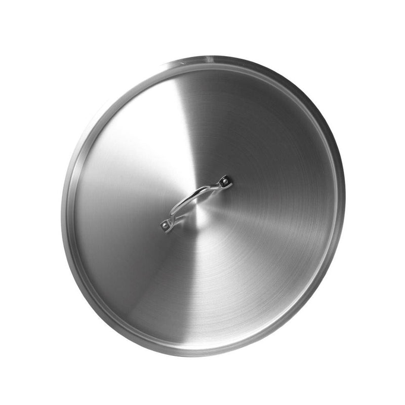 Aluminium Deep Stockpot Heavy Base Casserole with Lid Set of 4 Pcs 36*25;39*25;42*25;45*25 cm