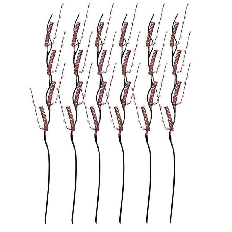 Realistic Touch Rattan Sticks Artificial Flower Stems Garland Set of 5 For Vase Centrepiece Wedding Party 1.55 Meter (Ctn Box 120 units)