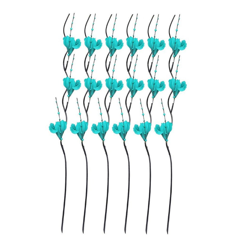 Realistic Touch Magnolia Artificial Flower Stems Garland Set of 5 For Vase Centrepiece Wedding Party 1.55 Meter (Ctn Box 120 units)