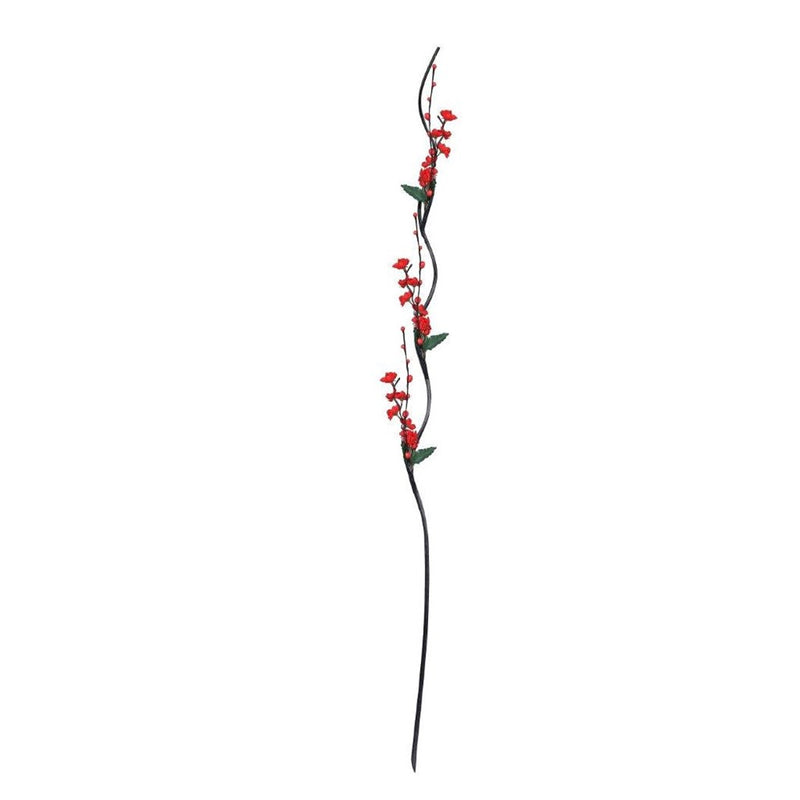 Realistic Touch Cherry Blossom Artificial Flower Stems Garland Set of 5 For Vase Centrepiece Wedding Party 1.55 Meter (Ctn Box 120 units)
