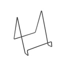 Metal Tray Stand Plate Display Holder 17*14*18 cm