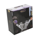 Crystal Cut Glass Fruit and Salad Pasta Serving Bowl 24.5*11 cm