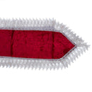 Deco Floral Lace Table Runner Kitchen and Dining Bright Red 200*40 cm