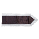Deco Floral Lace Table Runner Kitchen and Dining Dark Purple 200*40 cm