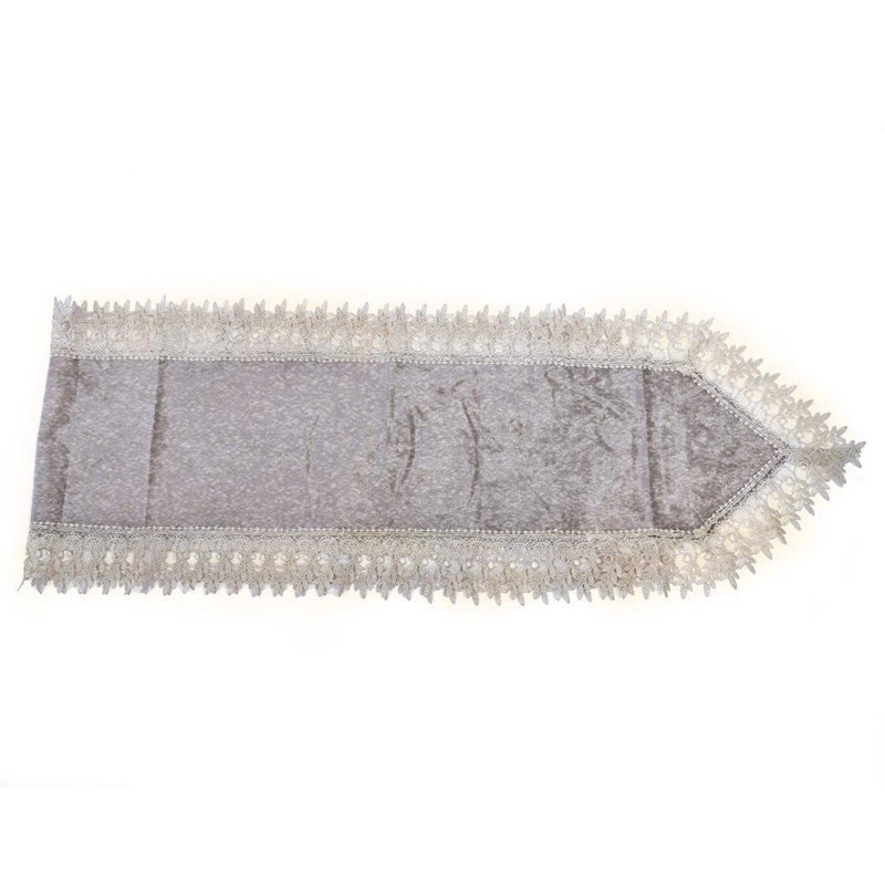 Deco Floral Lace Table Runner Kitchen and Dining Light Beige 200*40 cm