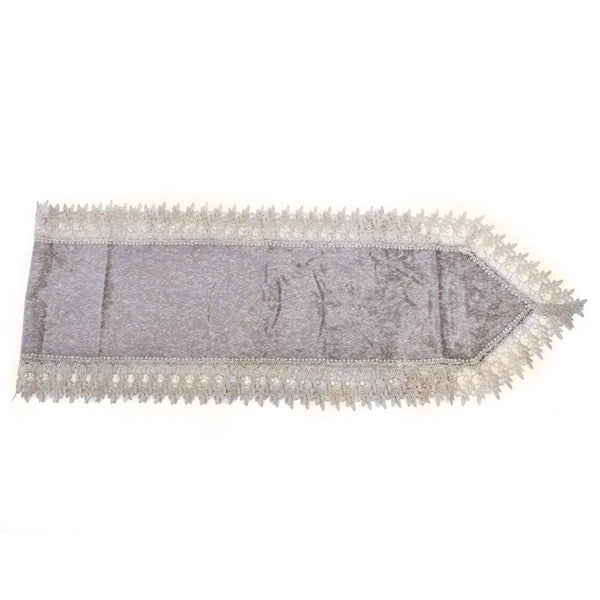 Deco Floral Lace Table Runner Kitchen and Dining Light Beige 200*40 cm