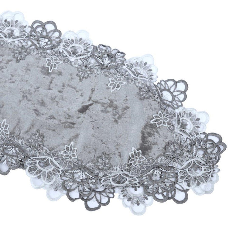 Deco Floral Lace Table Runner Kitchen and Dining Multi-color 200*40 cm