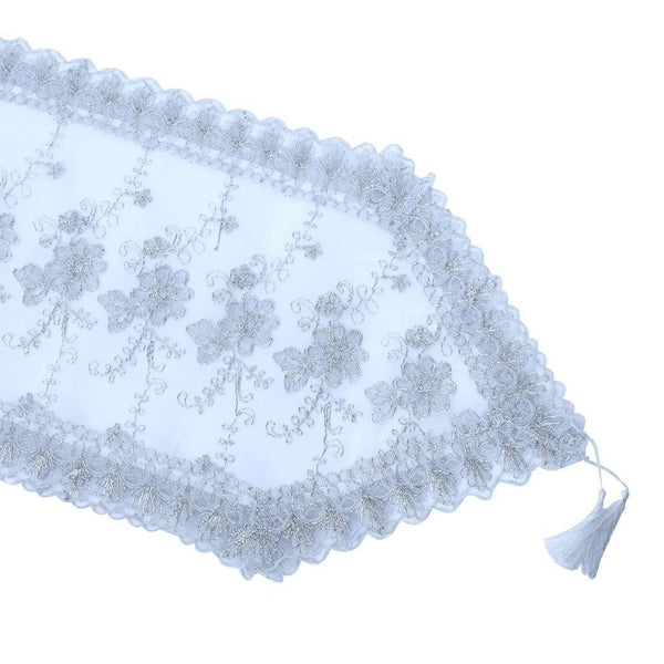 Deco Floral Lace Table Runner Kitchen and Dining Multi-color 200*40 cm