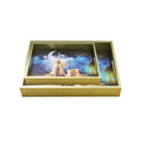 Ramadan Deco Food Tray Rectangle Eid Serving Tray Set of 2 Pcs 30/35 cm