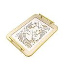 Ramadan Deco Food Tray Rectangle Eid Serving Tray Set of 2 Pcs 31*39/24*33 cm