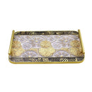 Ramadan Deco Food Tray Rectangle Eid Serving Tray Set of 2 Pcs 31*39/24*33 cm